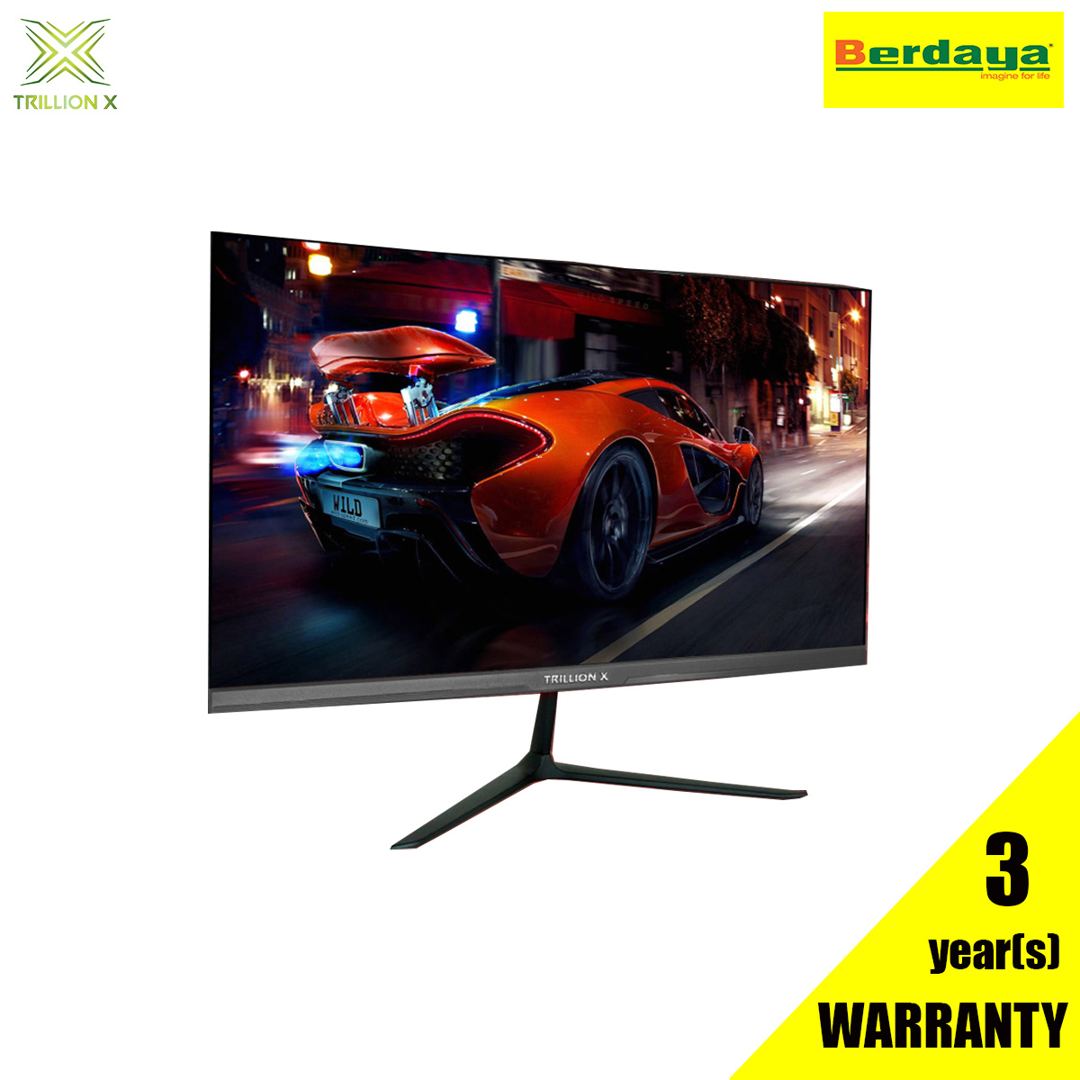 TRILLION-X DX238A1-12 24" 75HZ IPS FHD FLAT MONITOR | Berdaya